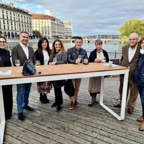 Afterwork du MCEI au pont de la machine à Genève